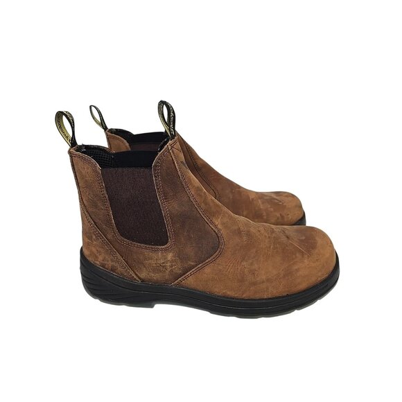 Thorogood Men's 6" Composite Toe Slip On Work Boot 804-3166 Brown Size 13M - Picture 2 of 7